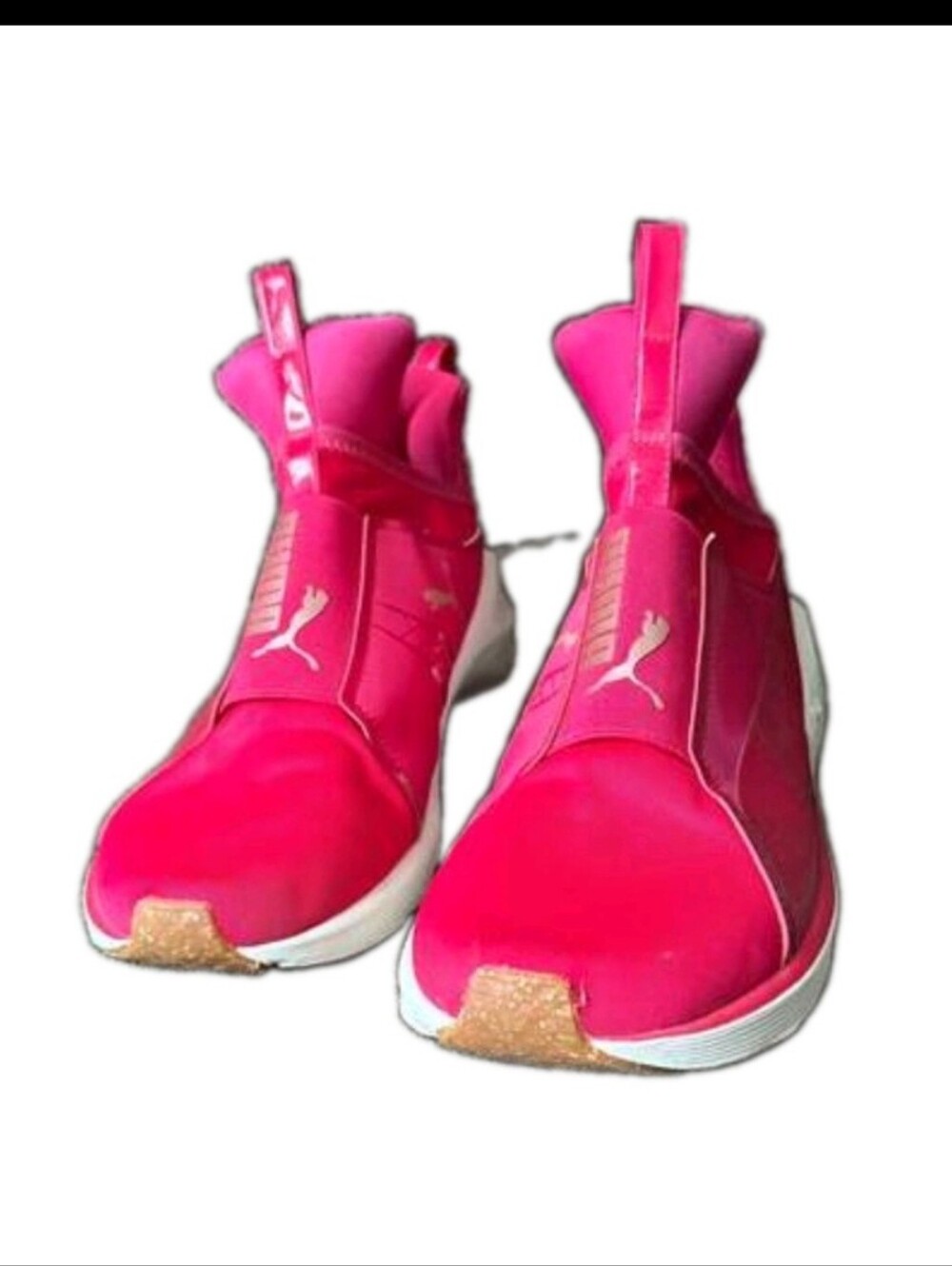 PUMA Fierce High Top Slip On Training Sneakers | Women’s Size 7.5 | Hot Pink•